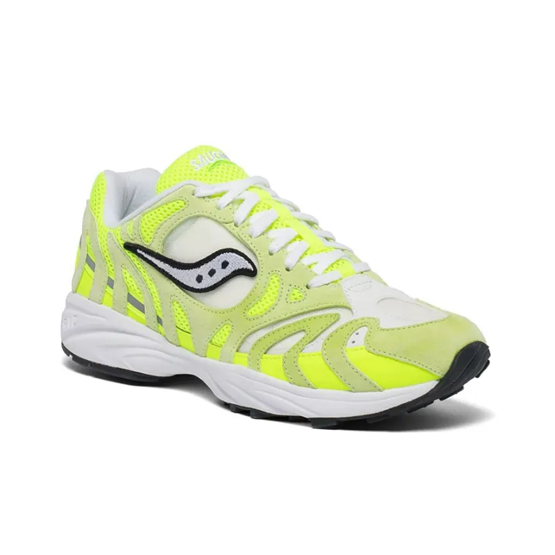 saucony Grid Azura 2000 'Citron'-3