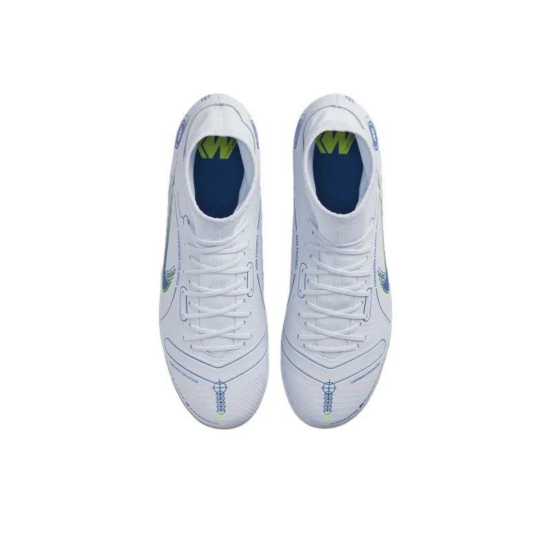 Nike Superfly 8 Academy AG 'Gray Light Blue Yellow'-3