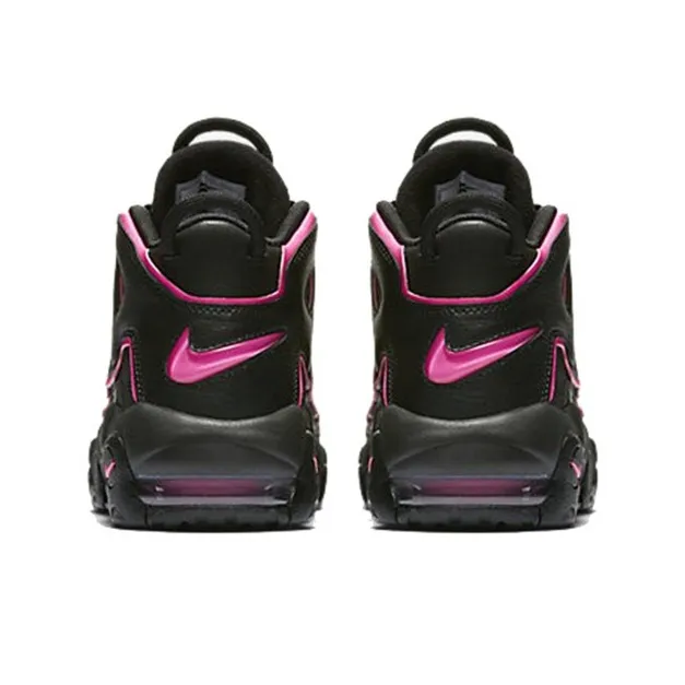 Nike Air More Uptempo Black Pink Blast GS - POIZON