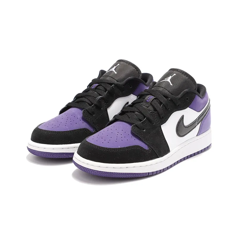 JORDAN 1 Low Court Purple GS-2