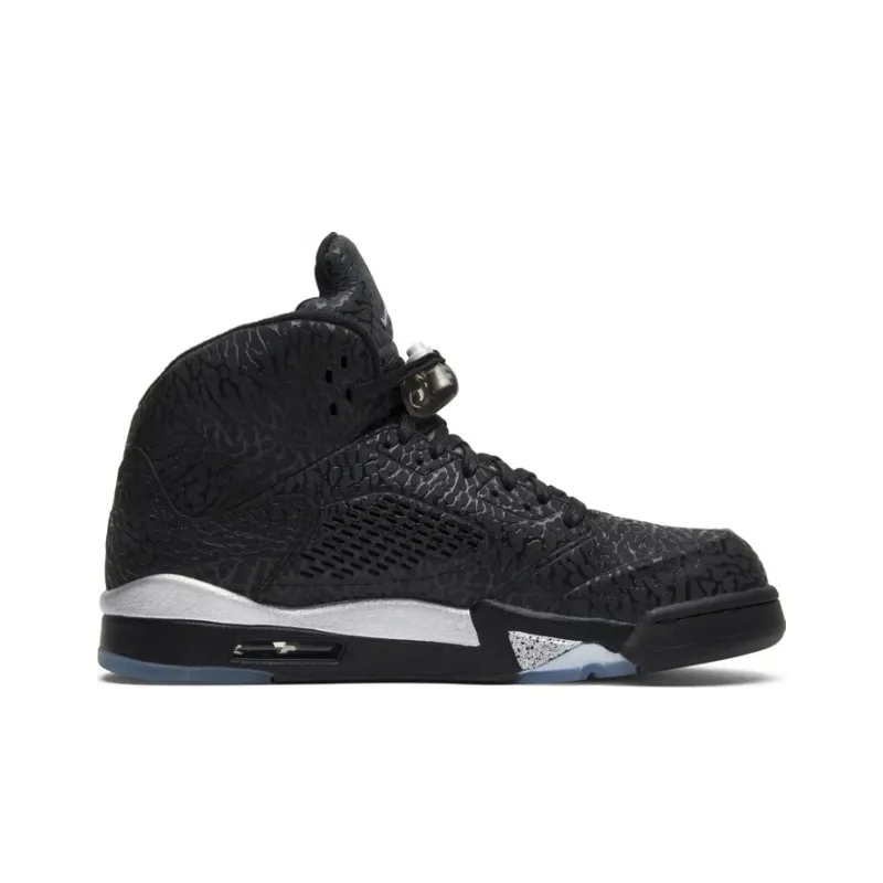 Jordan 5 Retro 3Lab5 Black Silver-1