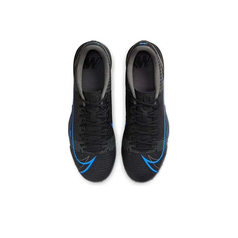 Nike Mercurial Vapor 14 Soccer Shoes Men Low-Top Black/Blue Color-3