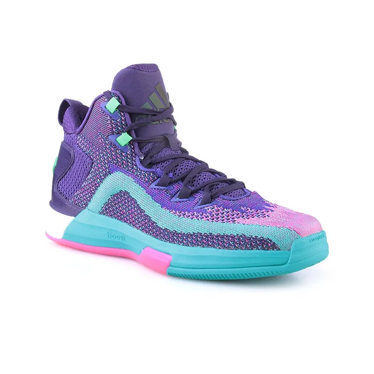 Adidas J Wall 2 Boost Primeknit 'Purple Green'-1