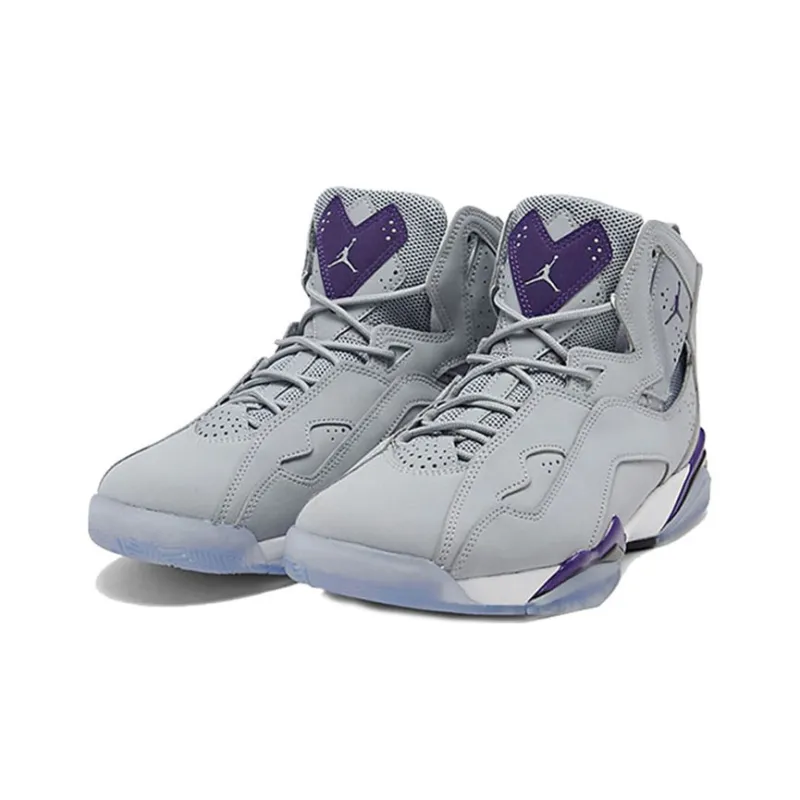 JORDAN True Flight 'Wolf Grey Purple'-2