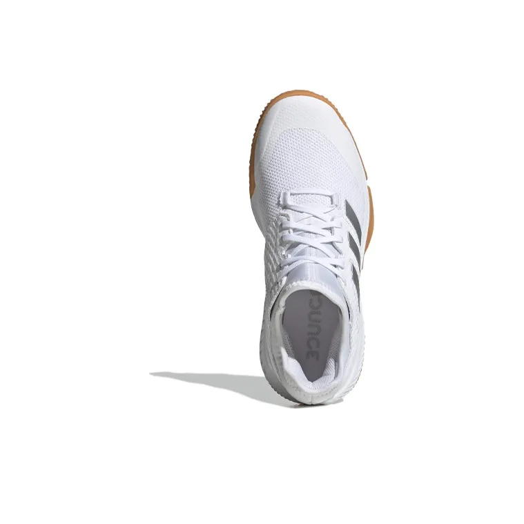 Adidas Court Team Bounce White/Silver Women's-3
