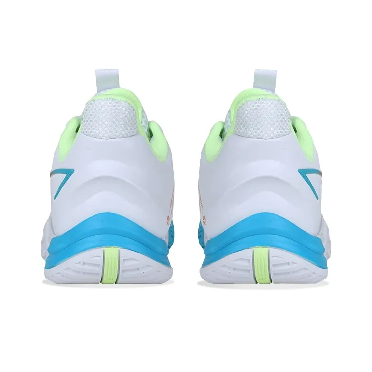 LINING Badminton Shoes Unisex Low Top Standard White/Yellow/Blue-3