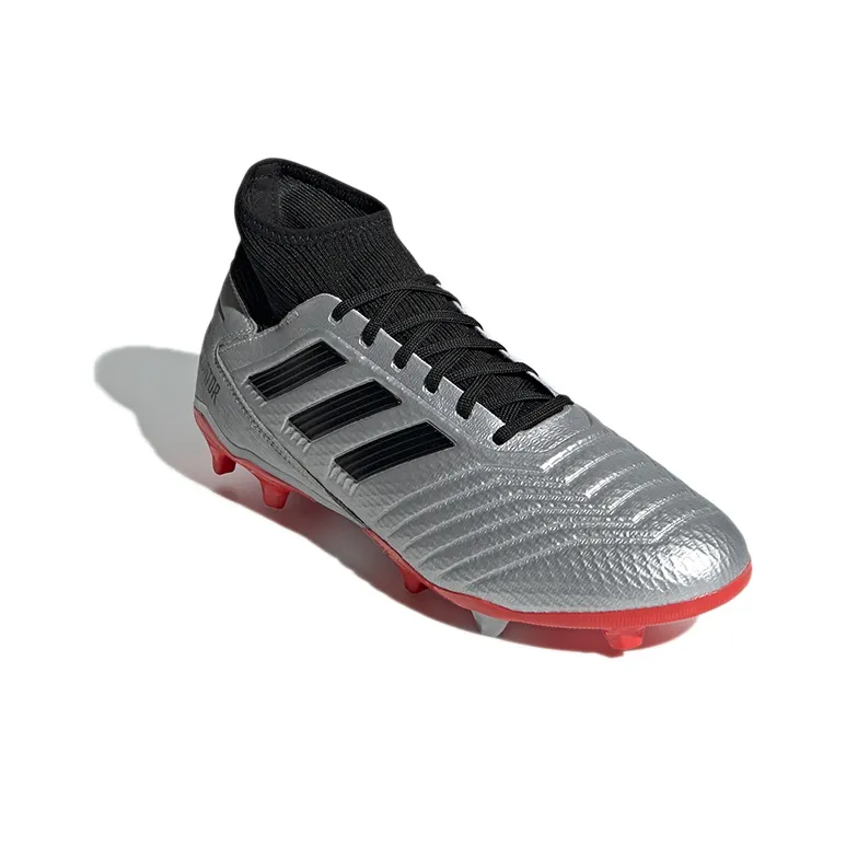 adidas Predator 19.3 FG 'Silver Metallic Red'-2