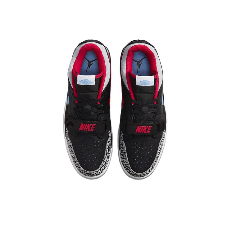 JORDAN Legacy 312 Low Black Valor Blue US M 9.5 - POIZON