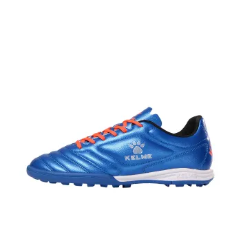 KELME TF Rubber Broken Studs Cushioning Anti Slip And Wear Resistant Breathable Coverage Soccer Shoes Men's Royal Blue