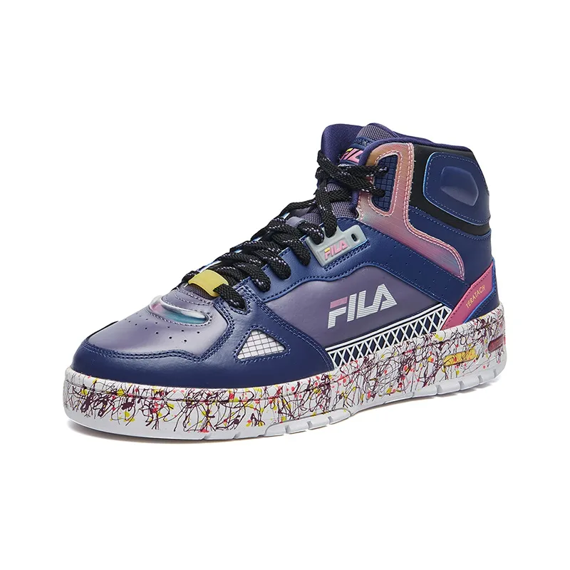 FILA FUSION Vintage Basketbal Shoes 'Blue Purple'-2