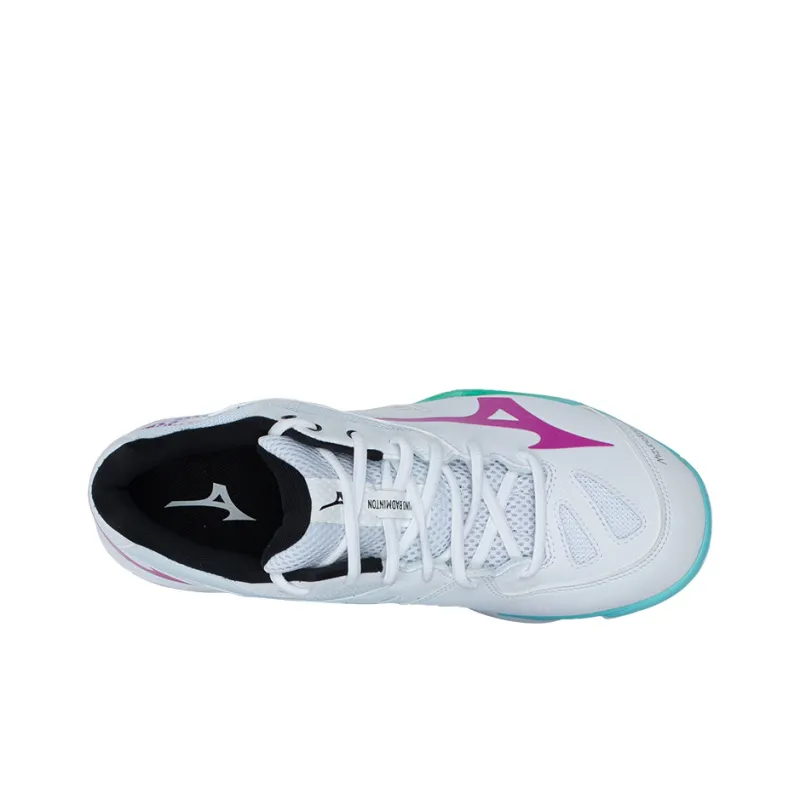Mizuno Wave Claw 'White Green Purple'-2