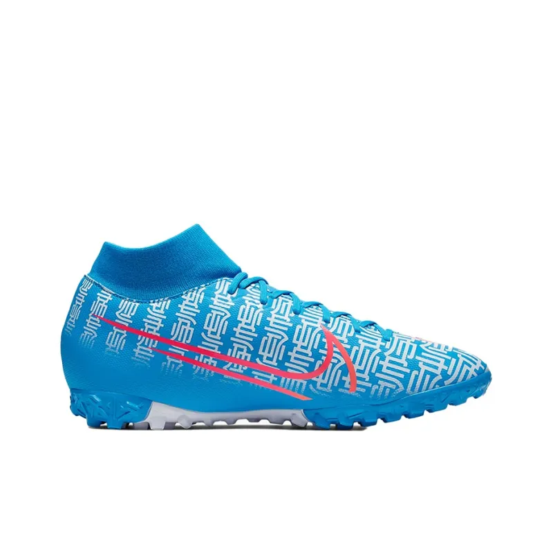 Nike Mercurial Superfly 7 CR7 Tf Turf 'Blue Pink'-1