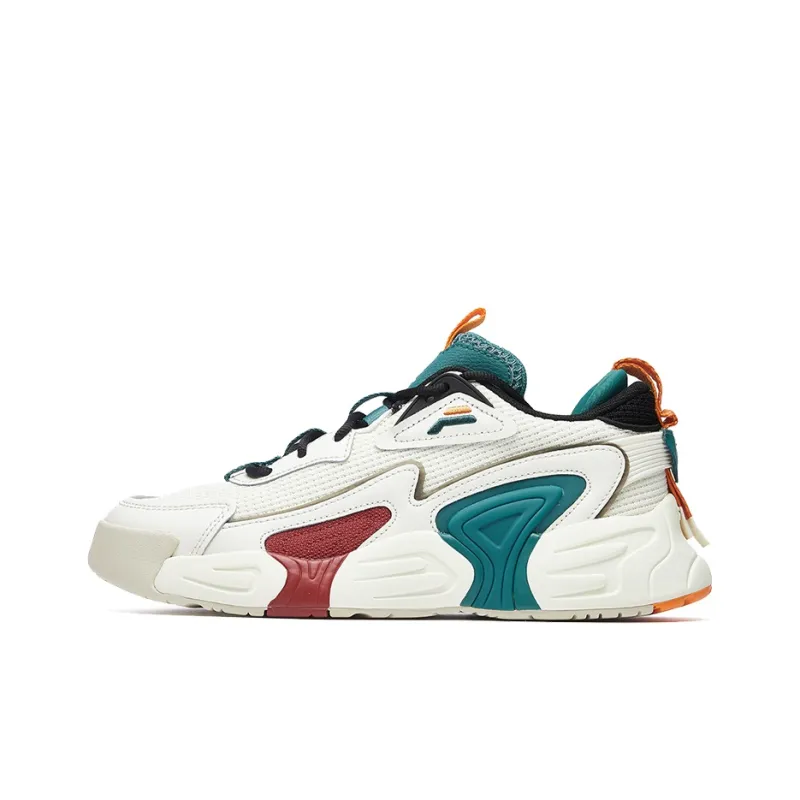 FILA Swarm Low Swirl Sneakers Red/white/green Women's-0