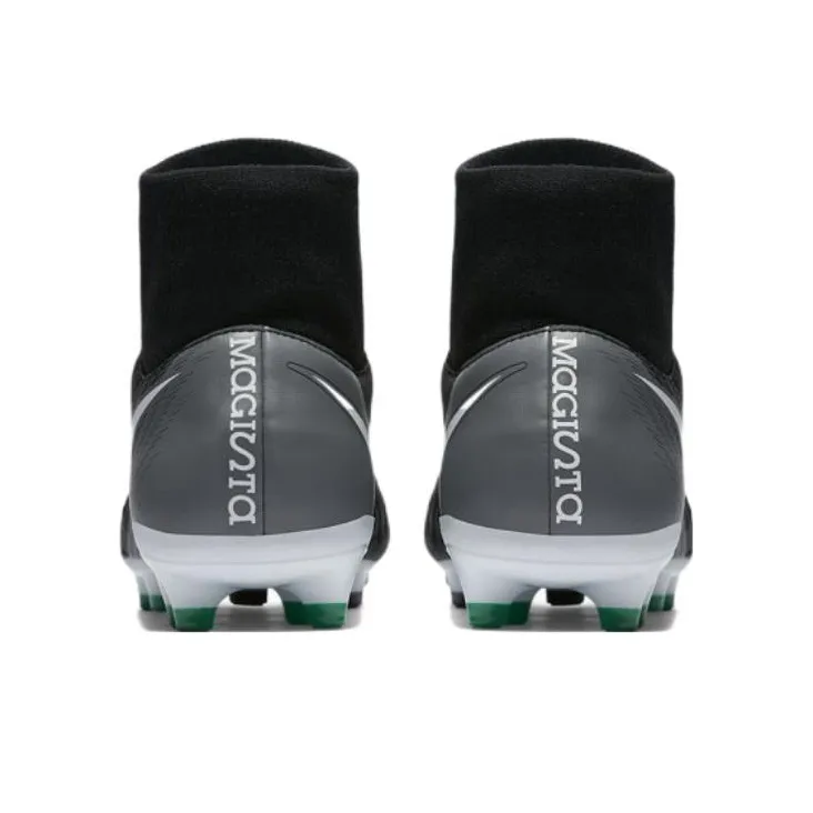 Nike Magista Onda II Soccer Shoes Men High-Top Black/White/Green-4