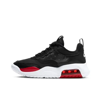 JORDAN Air Max 200 Black Gym Red GS