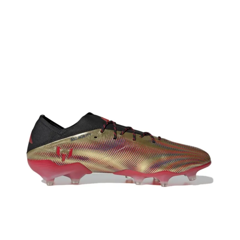 Adidas Nemeziz Messi.1 Fg Tension Tape Gold Metallic-1
