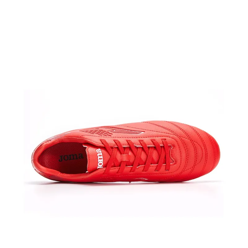Joma Aguila MG Rubber Short Studs Non slip Lightweight Soccer Shoes Men's Red-3