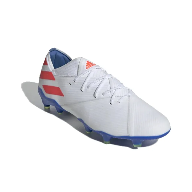 Adidas Nemeziz Messi 19.1 Fg White Solar Red Football Blue-1