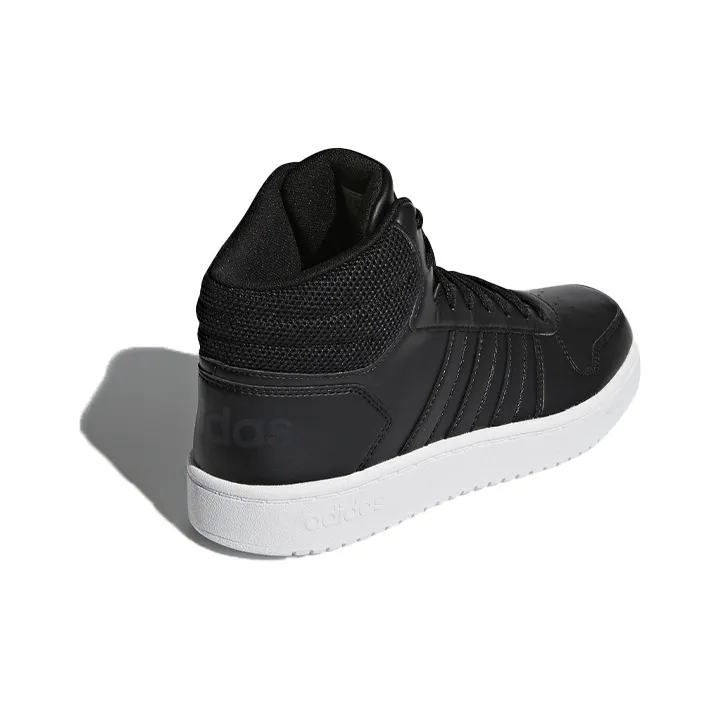 Adidas Neo Hoops 2.0 Mid 'Black White' Women's-4