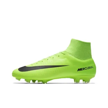 Nike Mercurial Victory Soccer Shoes Men High-Top Green/Black