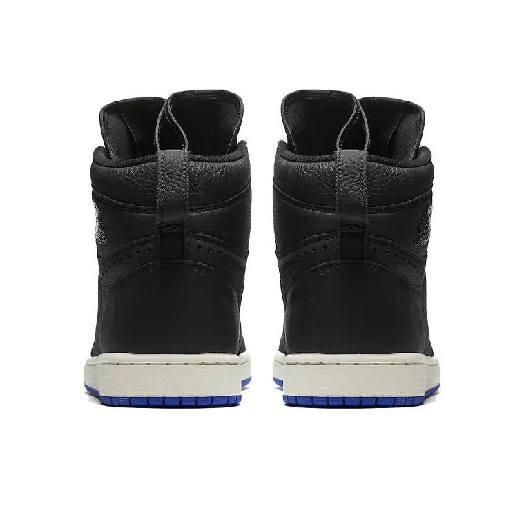 Jordan 1 Retro High Zip Black Hyper Royal-4