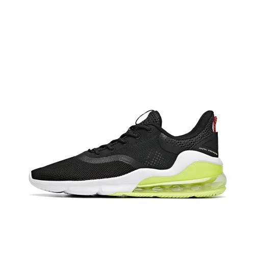 Anta Variety Training Collection Low-Top Training Shoes Men's Black White Green