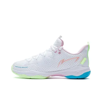 LINING Badminton Shoes Unisex Low Top Standard White/Light Pink