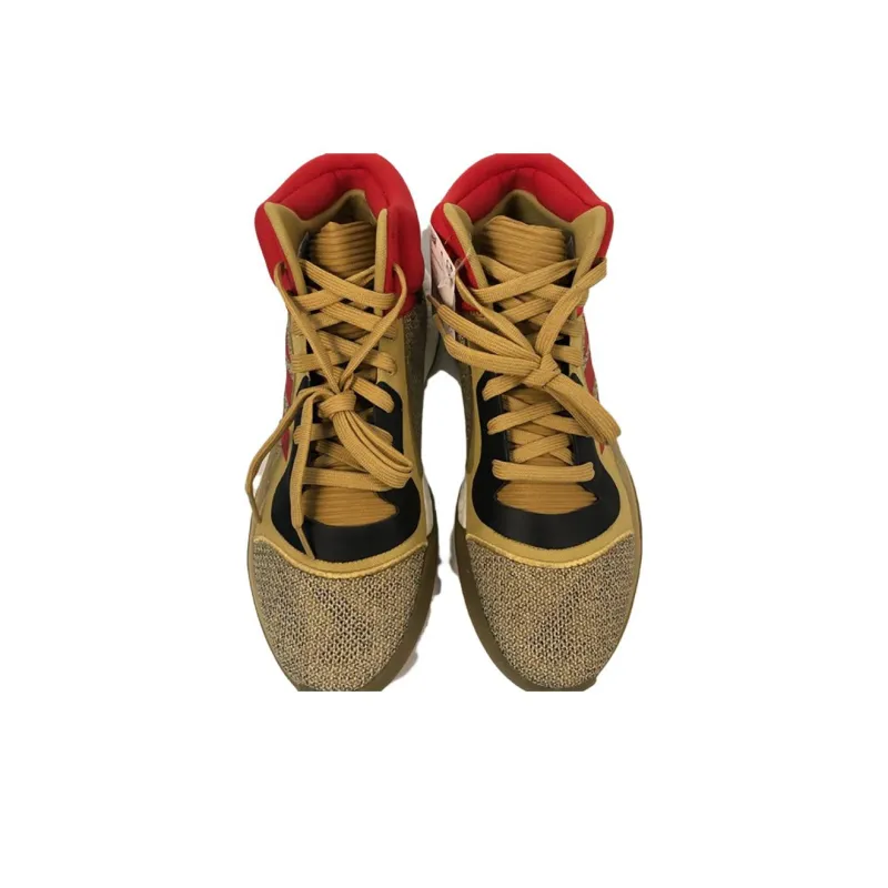 Adidas Marquee Boost Gold Black Red-3
