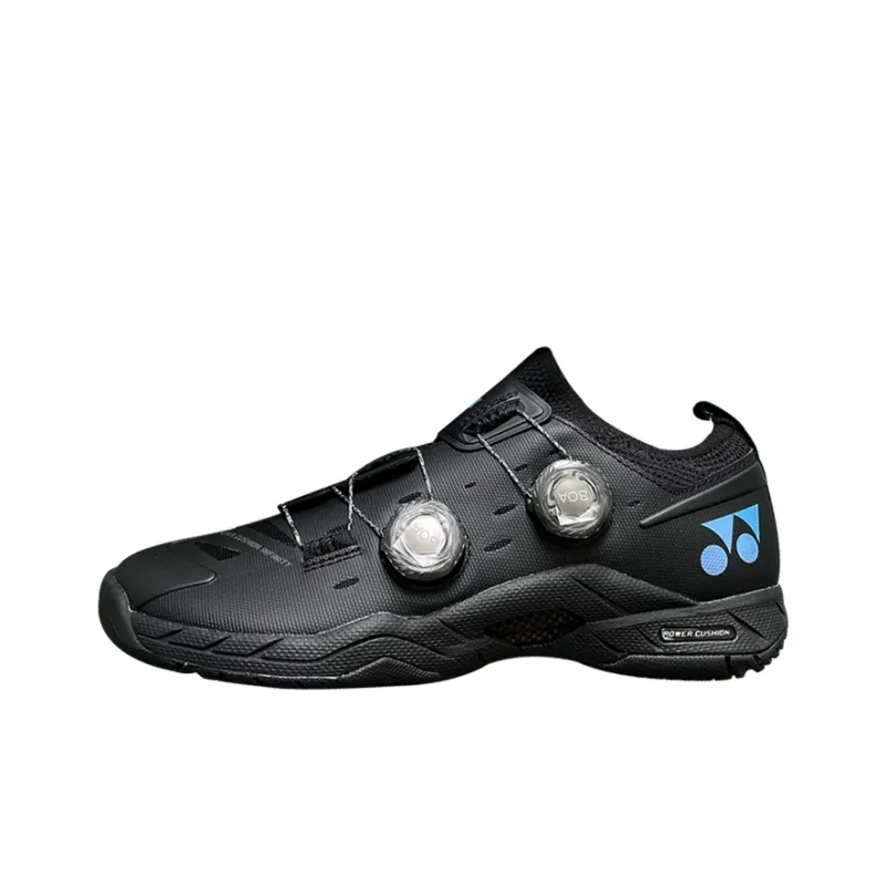 YONEX Power Cushion Low Top Badminton Shoes Men's Black-0