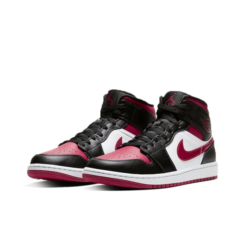 Jordan 1 Mid 'Bred Toe'-2