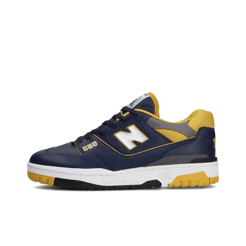 New Balance 550 Navy Gold