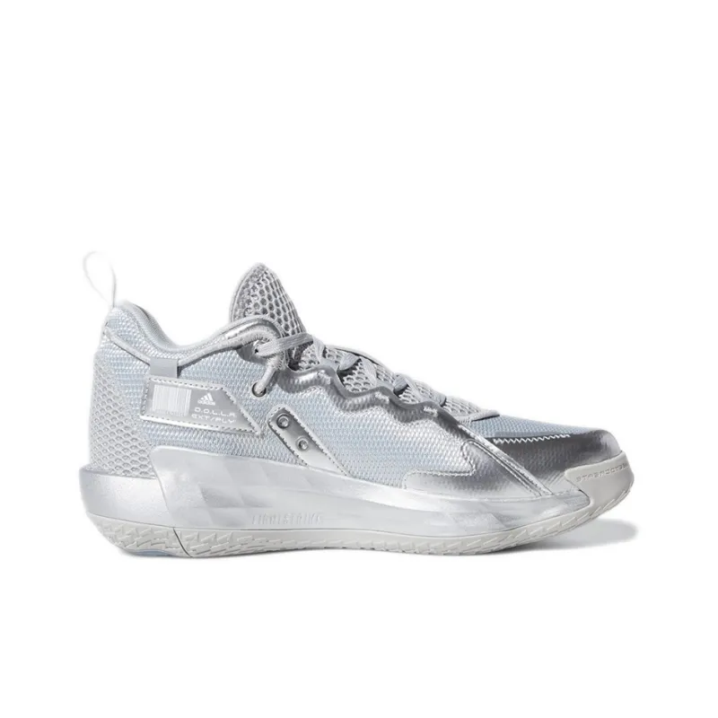 Dame 7 Adidas Extply Gca 'Silver Metallic'-1