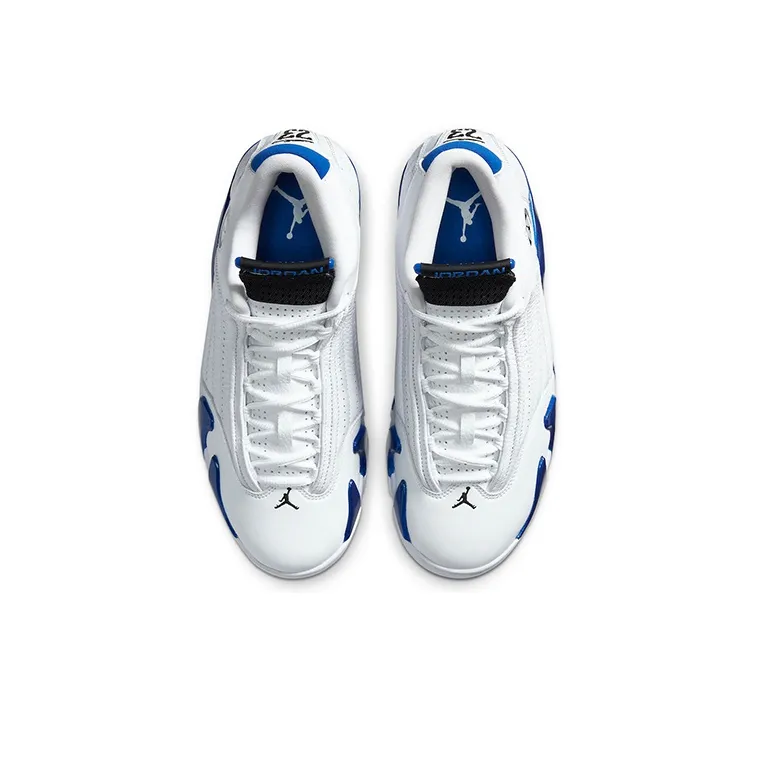Jordan 14 Retro White Hyper Royal-3