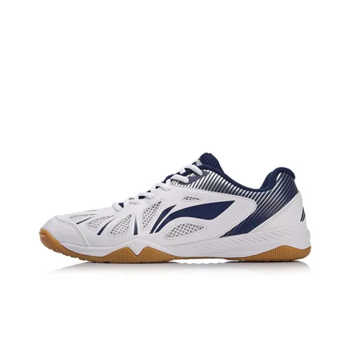 LiNing Slip Resistant, Abrasion Resistant, Breathable Low Top Training Shoes Unisex Navy