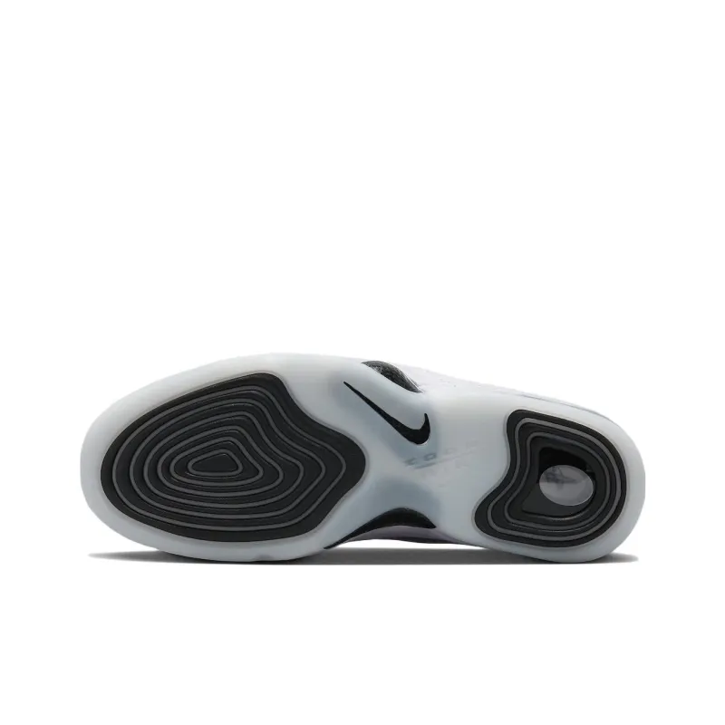 Nike Air Penny 2 Black Patent Football Grey-5