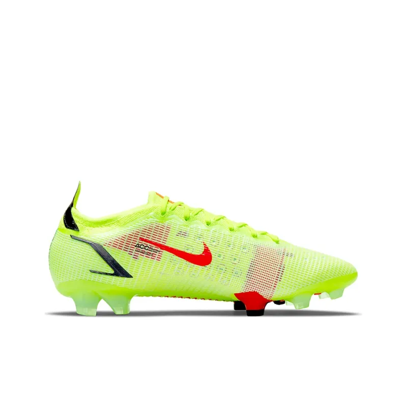 Nike Mercurial Vapor 14 Elite Fg Volt Black Bright Crimson-1