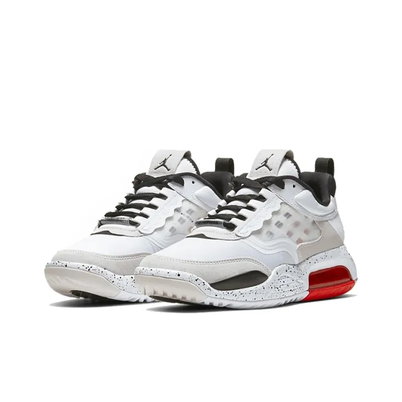 Jordan Max 200 White Challenge Red Black GS-2
