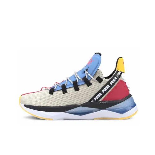 PUMA Lqdcell Shatter Xt Trail Running Shoe White/Blue/Yellow Women's