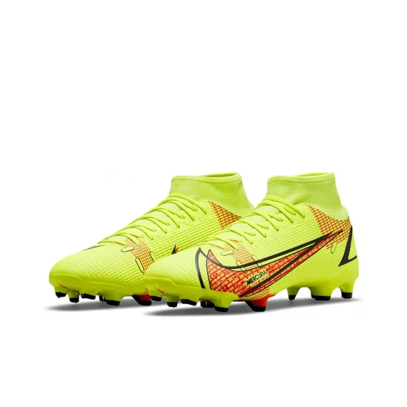 Nike Mercurial Superfly 8 Academy Mg Volt Bright Crimson-2