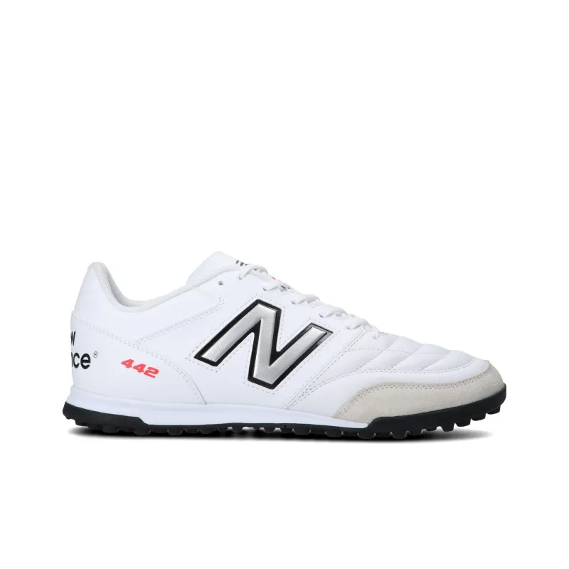 New Balance 442 V2 Team Tf White Black-1