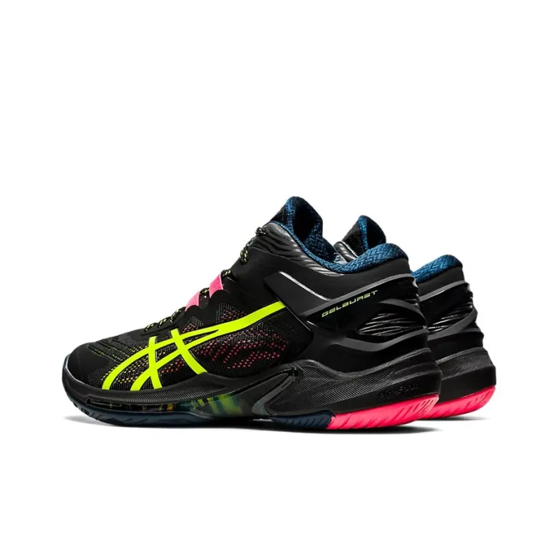 Asics Gel Burst 25 L.E. Running Shoes Black/Yellow-2