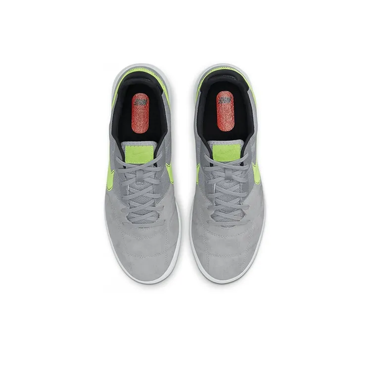 Nike Tiempo Premier 2 Sala Ic 'Gray Fluorescent Green'-3