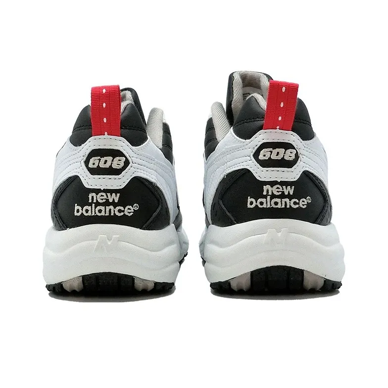 New Balance 608 White Black-4