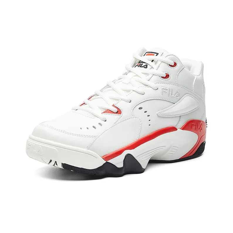 FILA Jamball Mid Retro White/Red-1