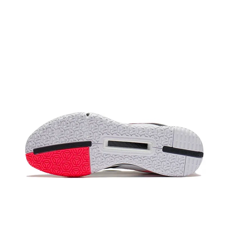LiNing Flying Close To The Ground SE Cushioning Breathable Low-Top Badminton Shoes Unisex Black White-6