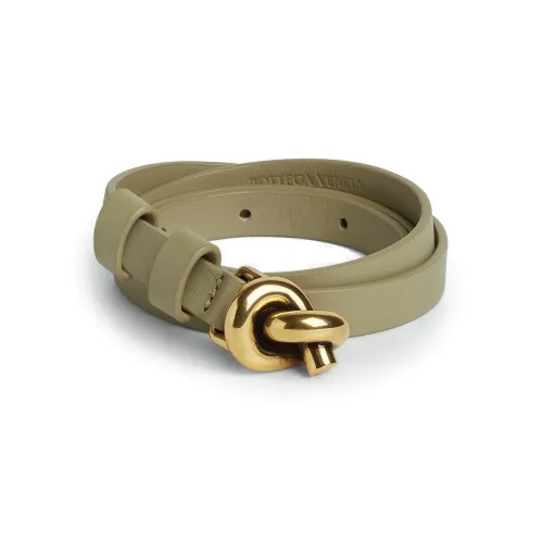 Bottega Veneta Leather Belt Women's Green