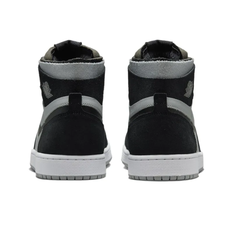 Air Jordan 1 Zoom Cmft 'Black Light Smoke Grey'-4