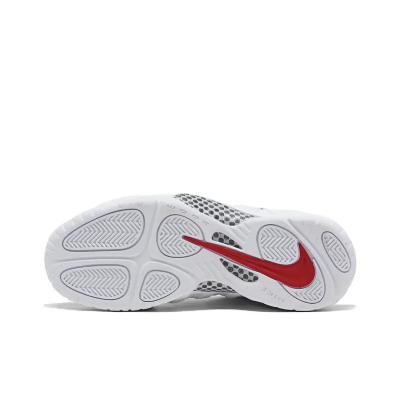 Nike Air Foamposite Pro White Black University Red-4