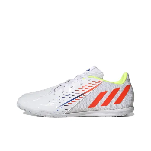 Adidas Predator Edge.4 Soccer Shoes Men Low-Top White/Orange/Blue