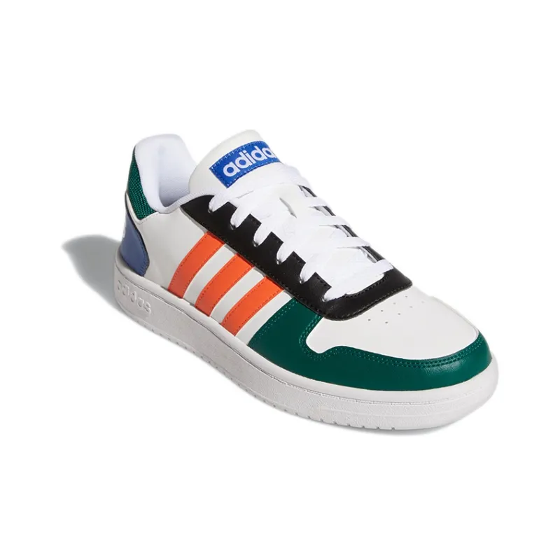Adidas Neo Hoops 2.0 'White Green Orange'-2